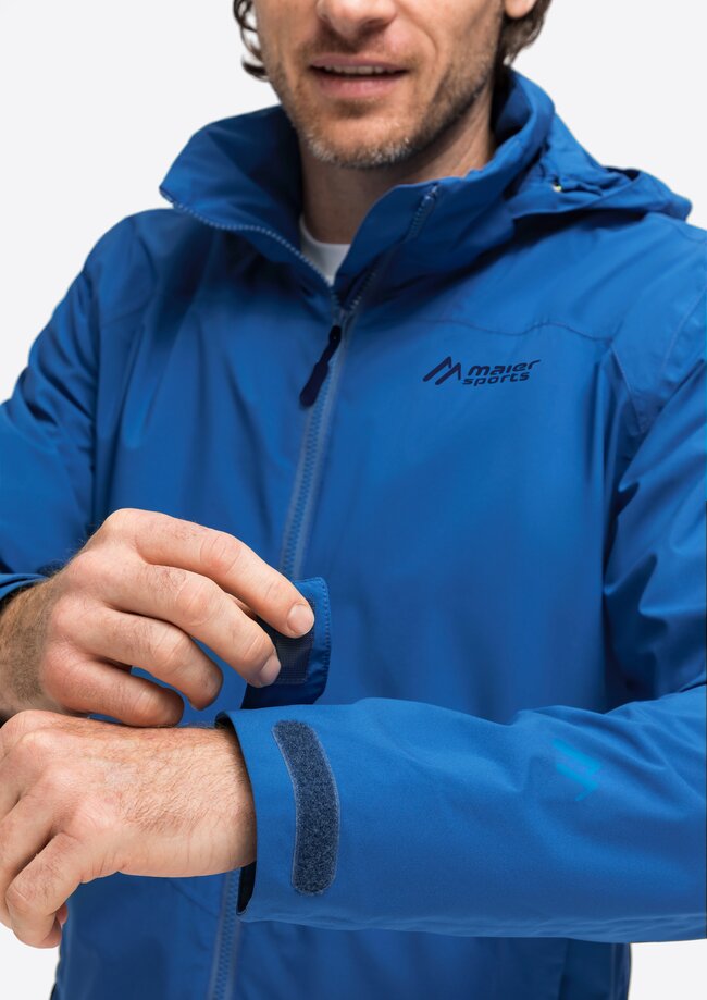 Blue outdoor jacket sale